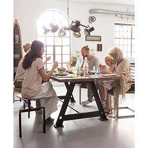 Table 210x100cm RAILWAY Kare Design