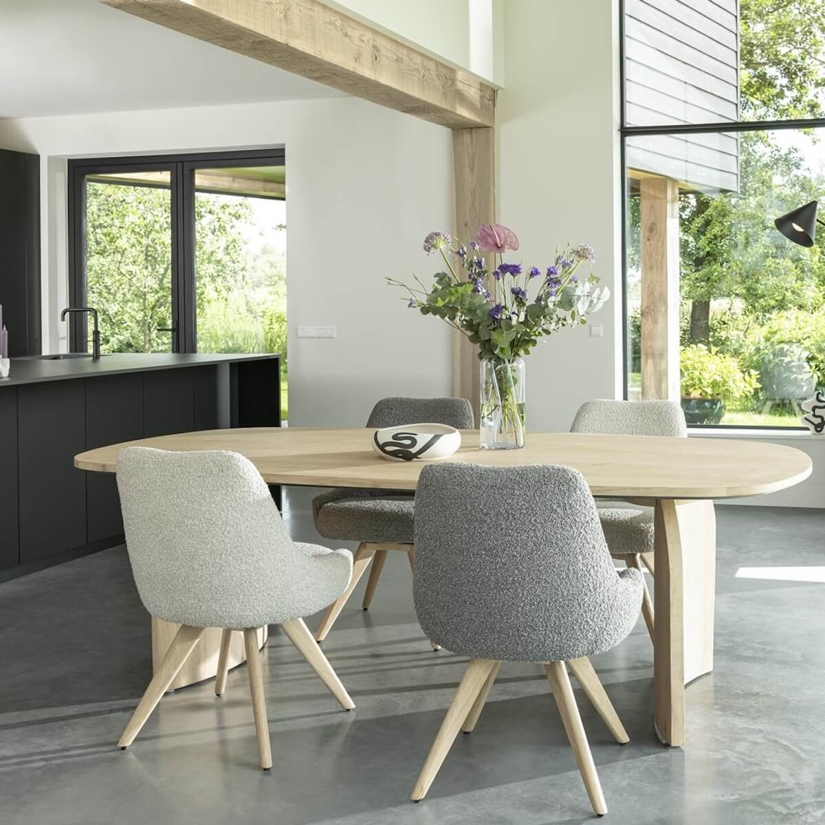 Table 210x120cm CASTELLO Henders & Hazel chêne
