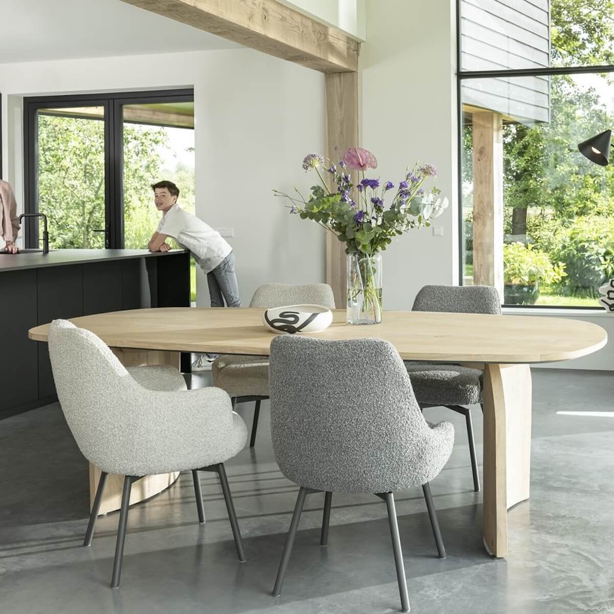 Table 240x120cm CASTELLO Henders & Hazel chêne