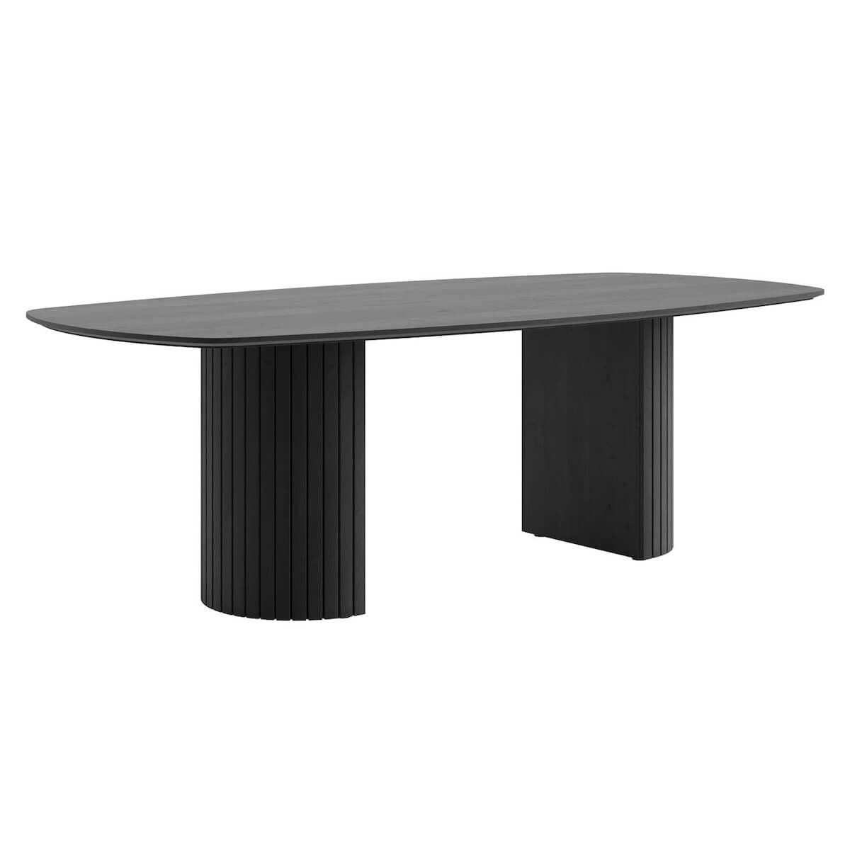 Table 240x120cm PAVIE Henders & Hazel Castle Black