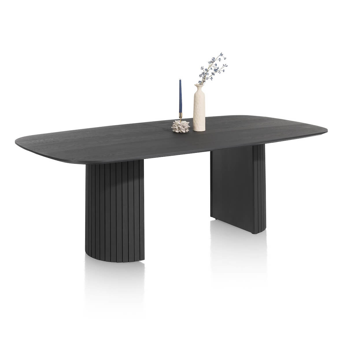 Table 240x120cm PAVIE Henders & Hazel Castle Black