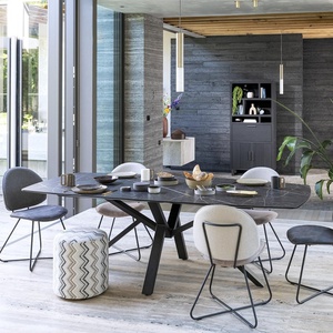 Table 270x115cm PALACE Henders & Hazel gris clair