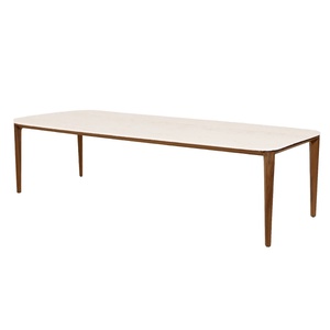 Table 280x100cm ASPECT Cane-line teck-blanc