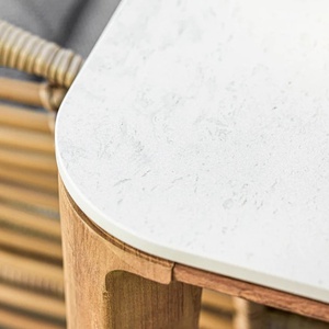 Table 280x100cm ASPECT Cane-line teck-blanc