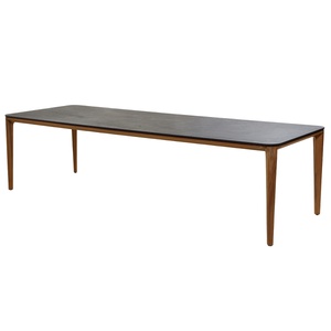 Table 280x100cm ASPECT Cane-line teck-noir