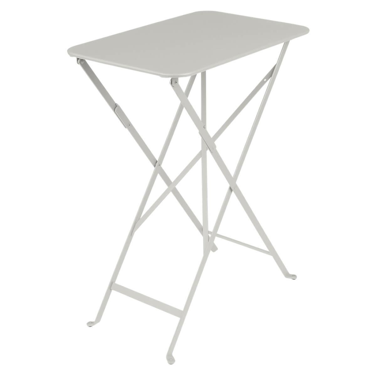 Table 57x37cm BISTRO Fermob gris argile