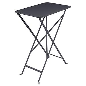 Table 57x37cm BISTRO Fermob gris carbone