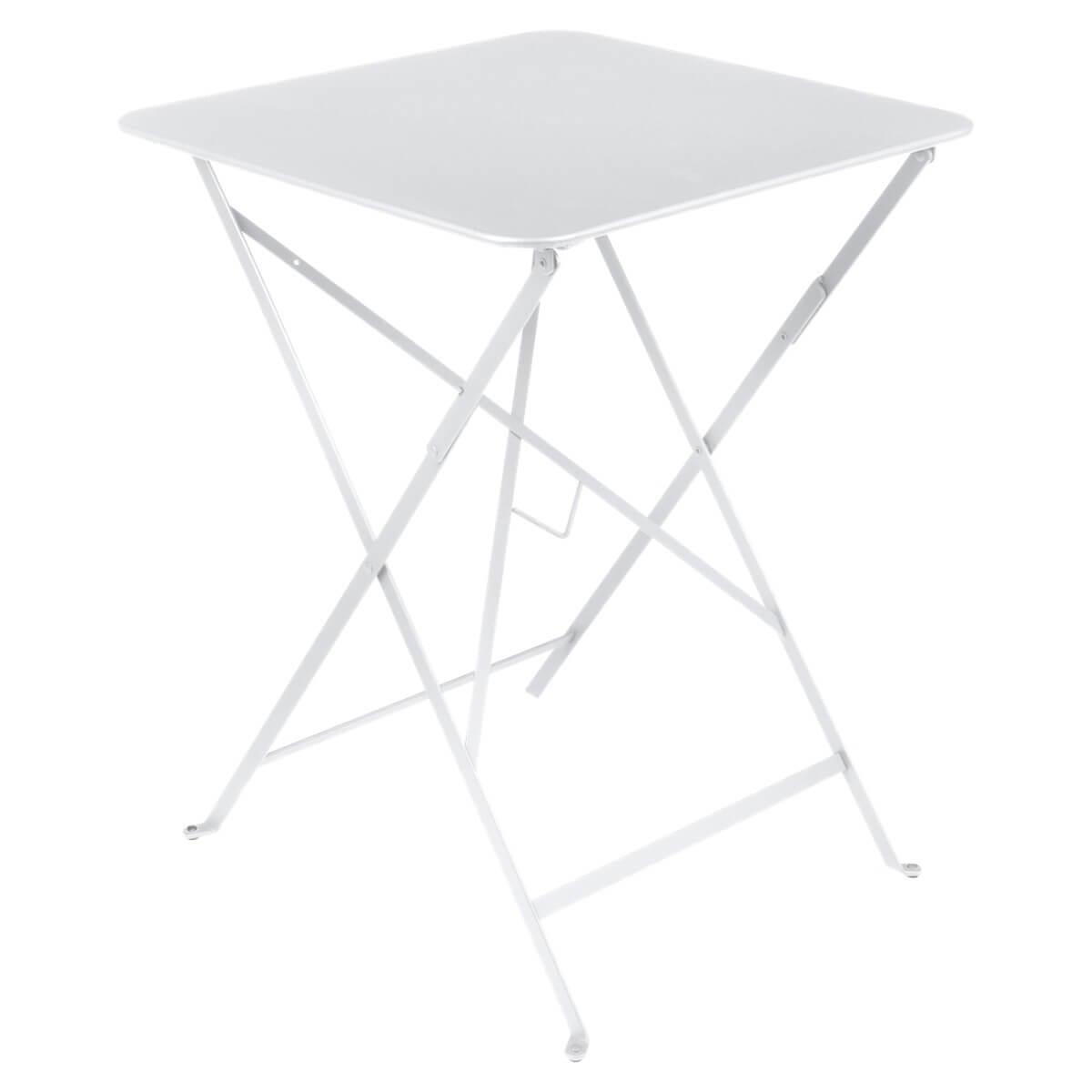 Table 57x57cm BISTRO Fermob blanc coton