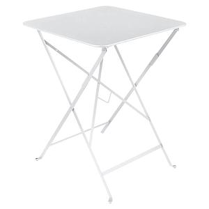 Table 57x57cm BISTRO Fermob blanc coton
