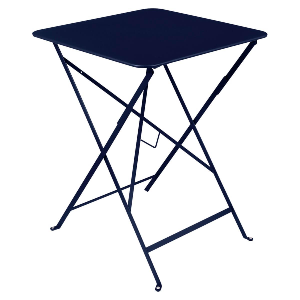 Table 57x57cm BISTRO Fermob Bleu Abysse