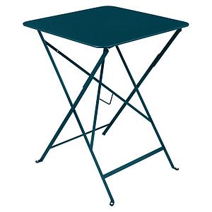 Table 57x57cm BISTRO Fermob bleu acapulco