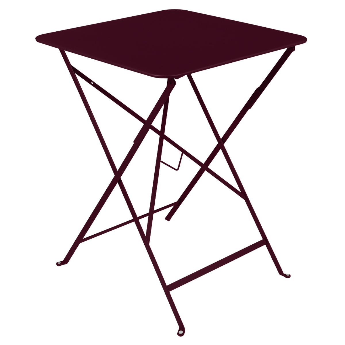 Table 57x57cm BISTRO Fermob Cerise noire