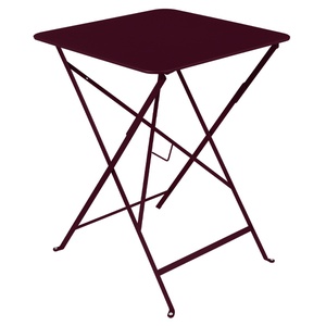 Table 57x57cm BISTRO Fermob Cerise noire