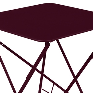 Table 57x57cm BISTRO Fermob Cerise noire