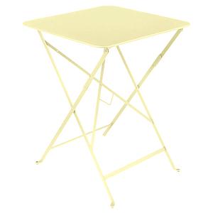 Table 57x57cm BISTRO Fermob citron givré