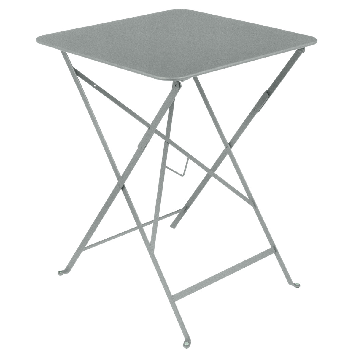 Table 57x57cm BISTRO Fermob gris lapilli