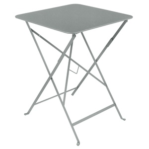 Table 57x57cm BISTRO Fermob gris lapilli