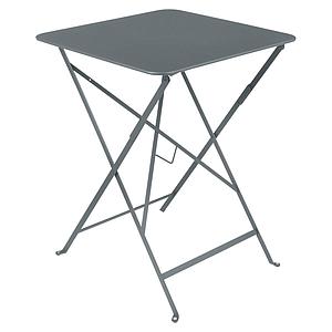 Table 57x57cm BISTRO Fermob gris orage