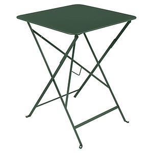 Table 57x57cm BISTRO Fermob vert cédre