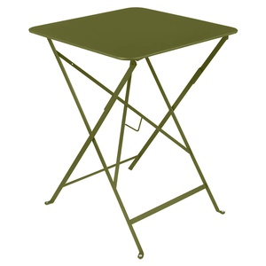Table 57x57cm BISTRO Fermob vert pesto