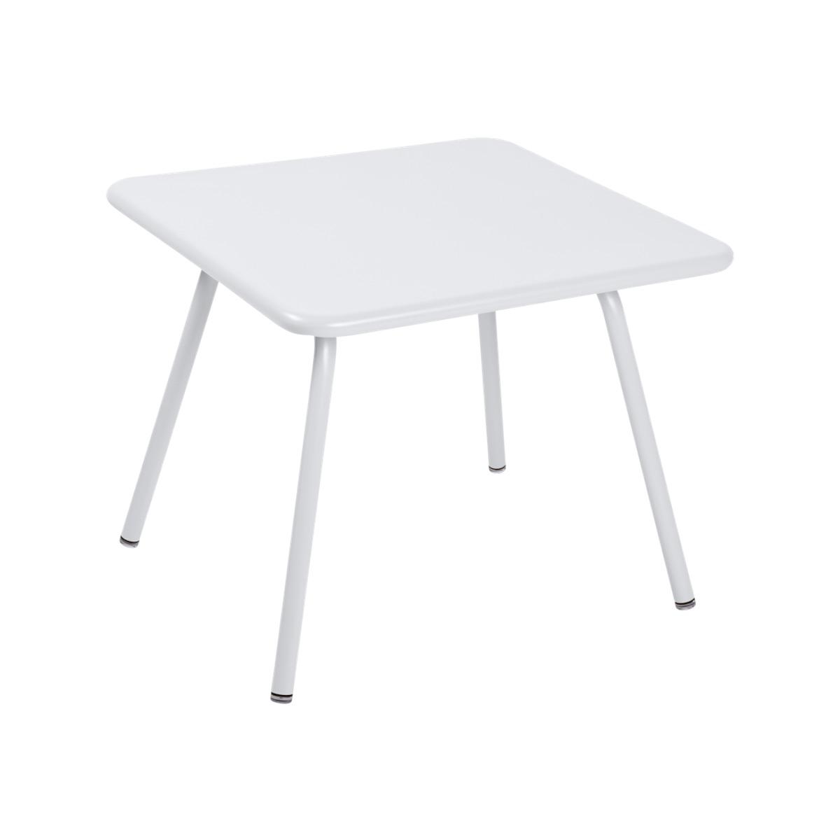 Table 57x57cm LUXEMBOURG KIDS Fermob blanc coton