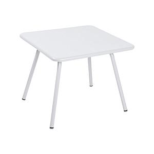 Table 57x57cm LUXEMBOURG KIDS Fermob blanc coton