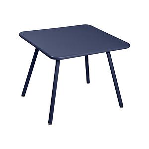 Table 57x57cm LUXEMBOURG KIDS Fermob bleu abysse