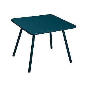 Table 57x57cm LUXEMBOURG KIDS Fermob bleu acapulco