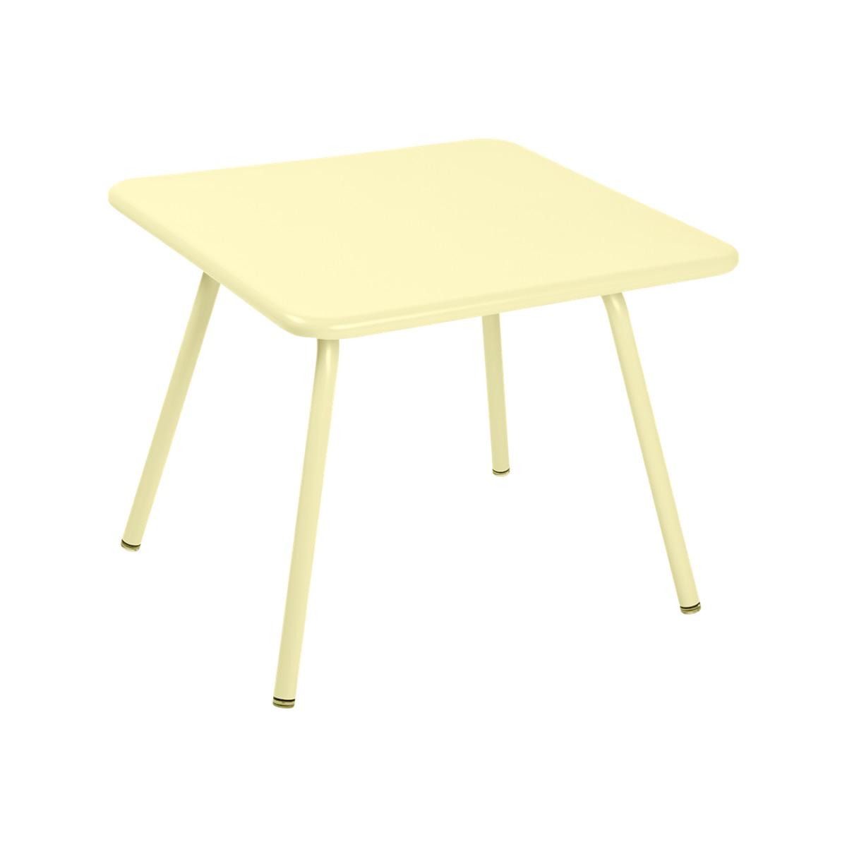 Table 57x57cm LUXEMBOURG KIDS Fermob citron givré