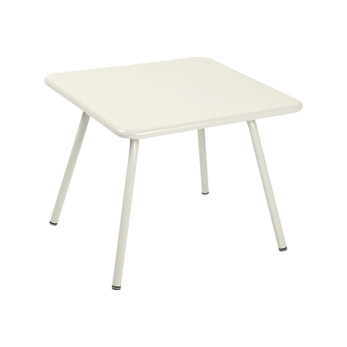 Table 57x57cm LUXEMBOURG KIDS Fermob gris argile