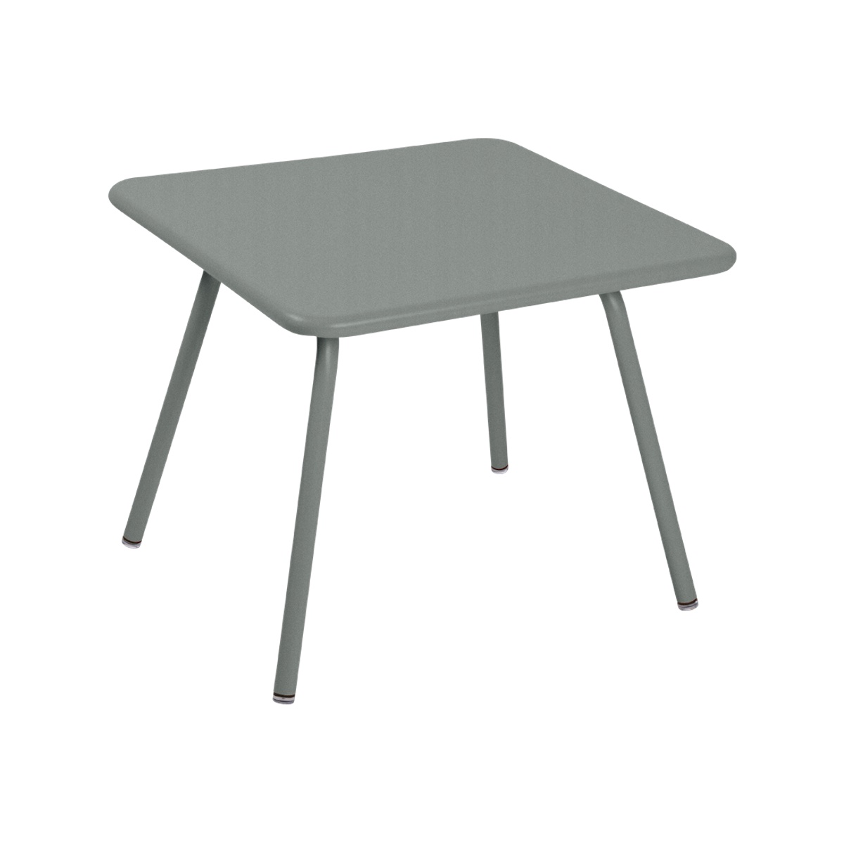 Table 57x57cm LUXEMBOURG KIDS Fermob gris lapilli