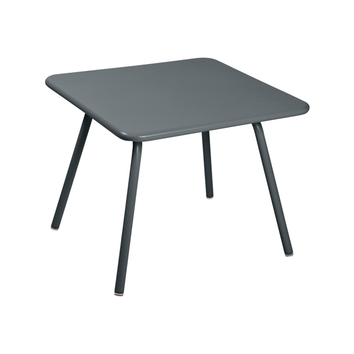 Table 57x57cm LUXEMBOURG KIDS Fermob gris orage