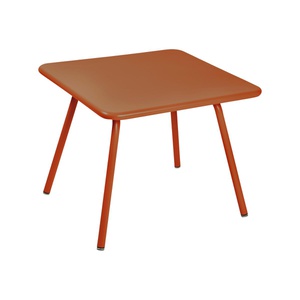 Table 57x57cm LUXEMBOURG KIDS Fermob orange confite