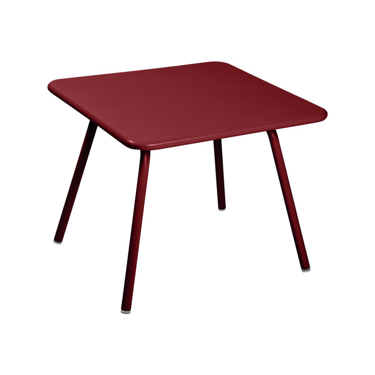 Table 57x57cm LUXEMBOURG KIDS Fermob piment