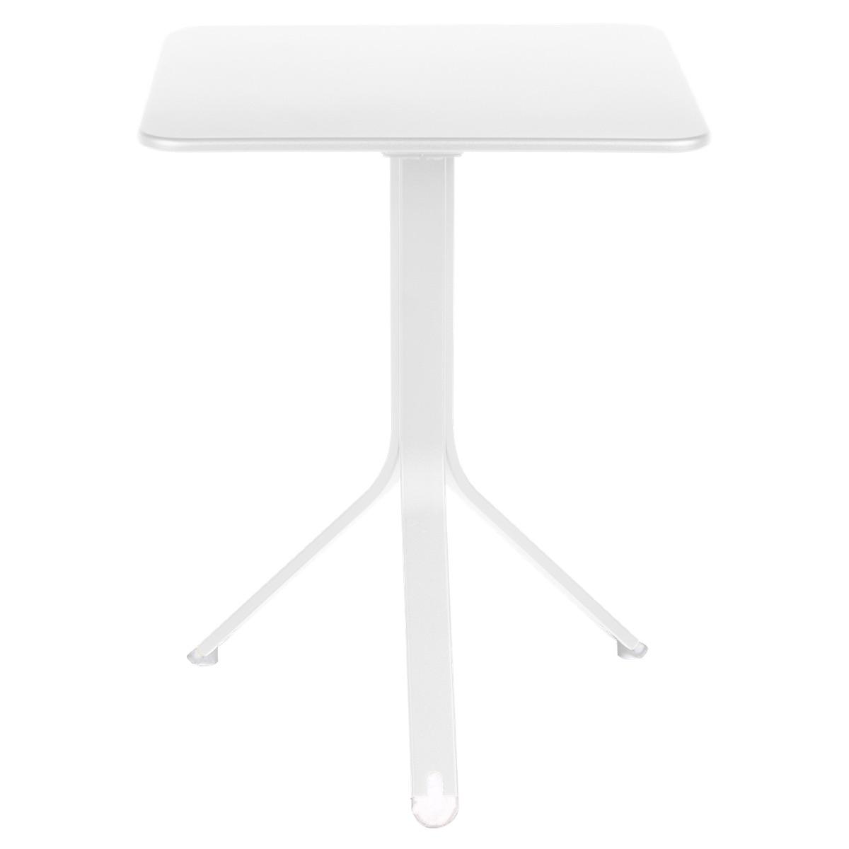 Table 57x57cm REST'O Fermob blanc coton