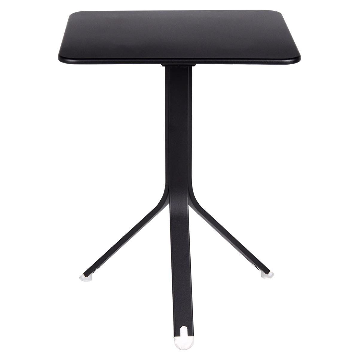 Table 57x57cm REST'O Fermob carbone