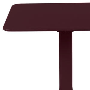 Table 57x57cm REST'O Fermob cerise noir