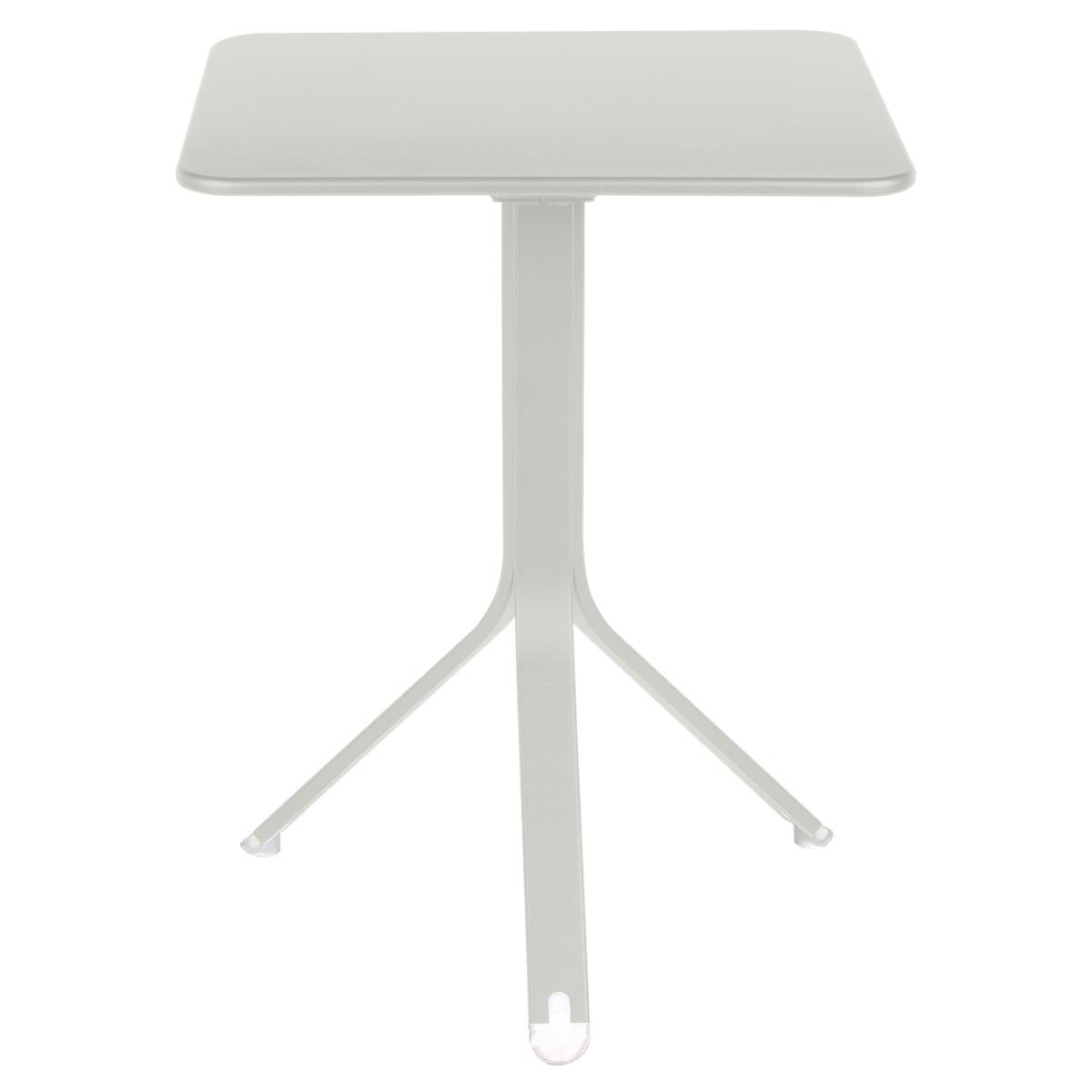 Table 57x57cm REST'O Fermob gris argile