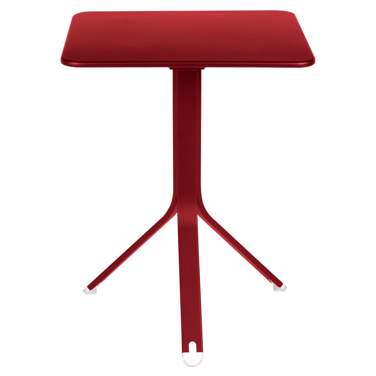 Table 57x57cm REST'O Fermob piment