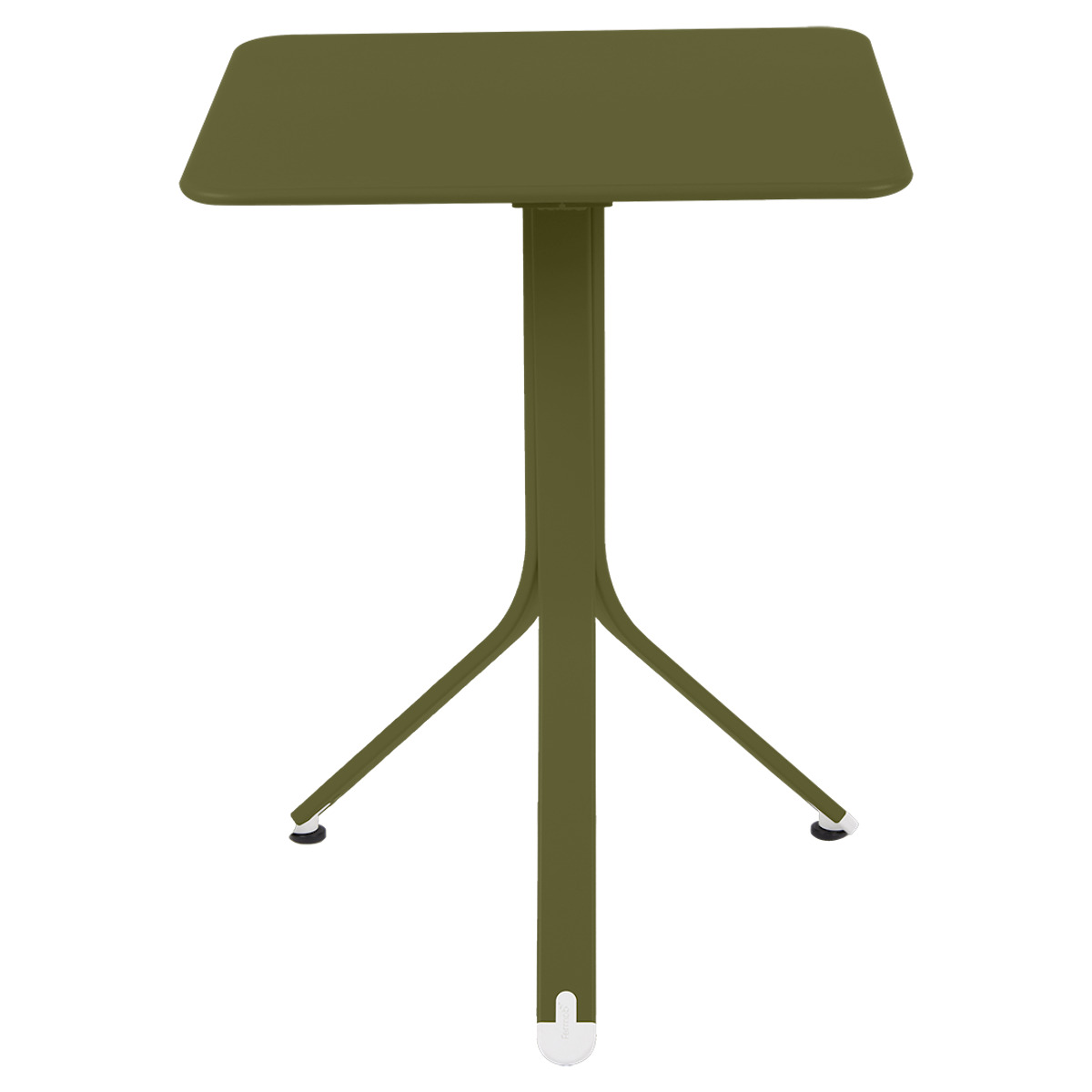 Table 57x57cm REST'O Fermob vert pesto