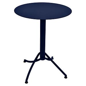 Table 60cm ARIANE Fermob bleu abysse