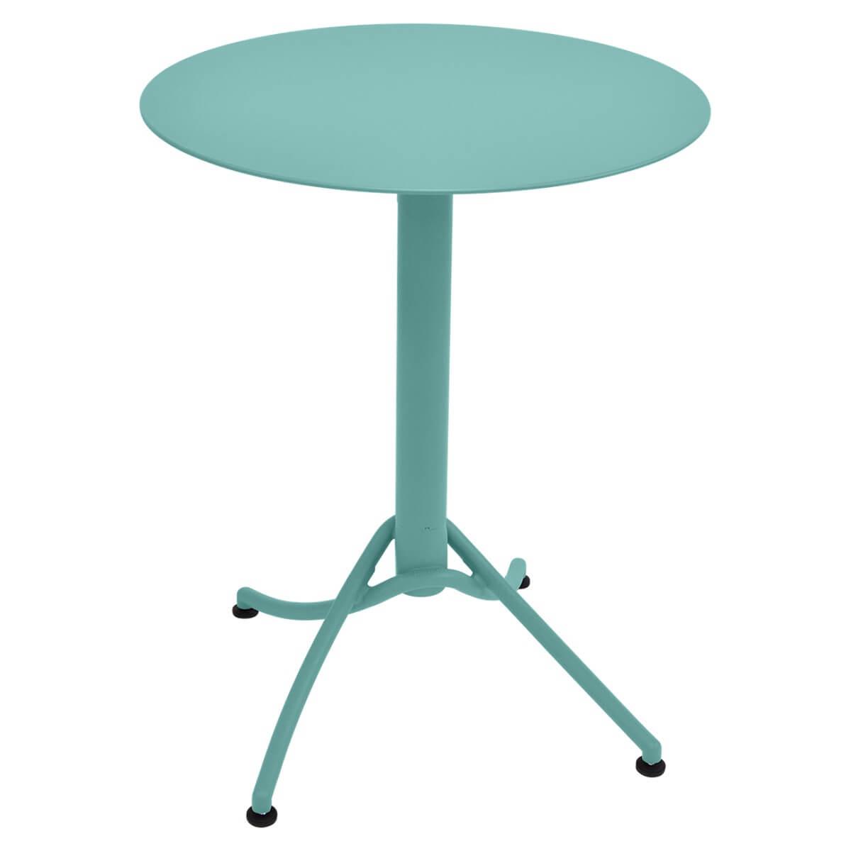 Table 60cm ARIANE Fermob bleu lagune