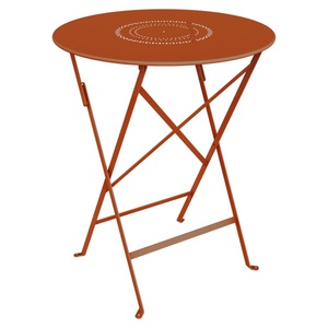 Table 60cm FLOREAL Fermob orange confite