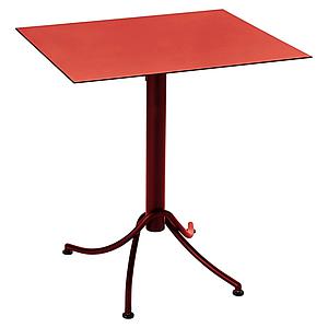 Table 60x70cm ARIANE Fermob capucine