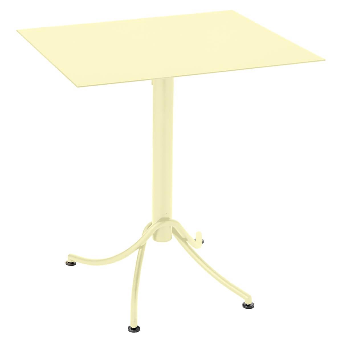 Table 60x70cm ARIANE Fermob citron givré