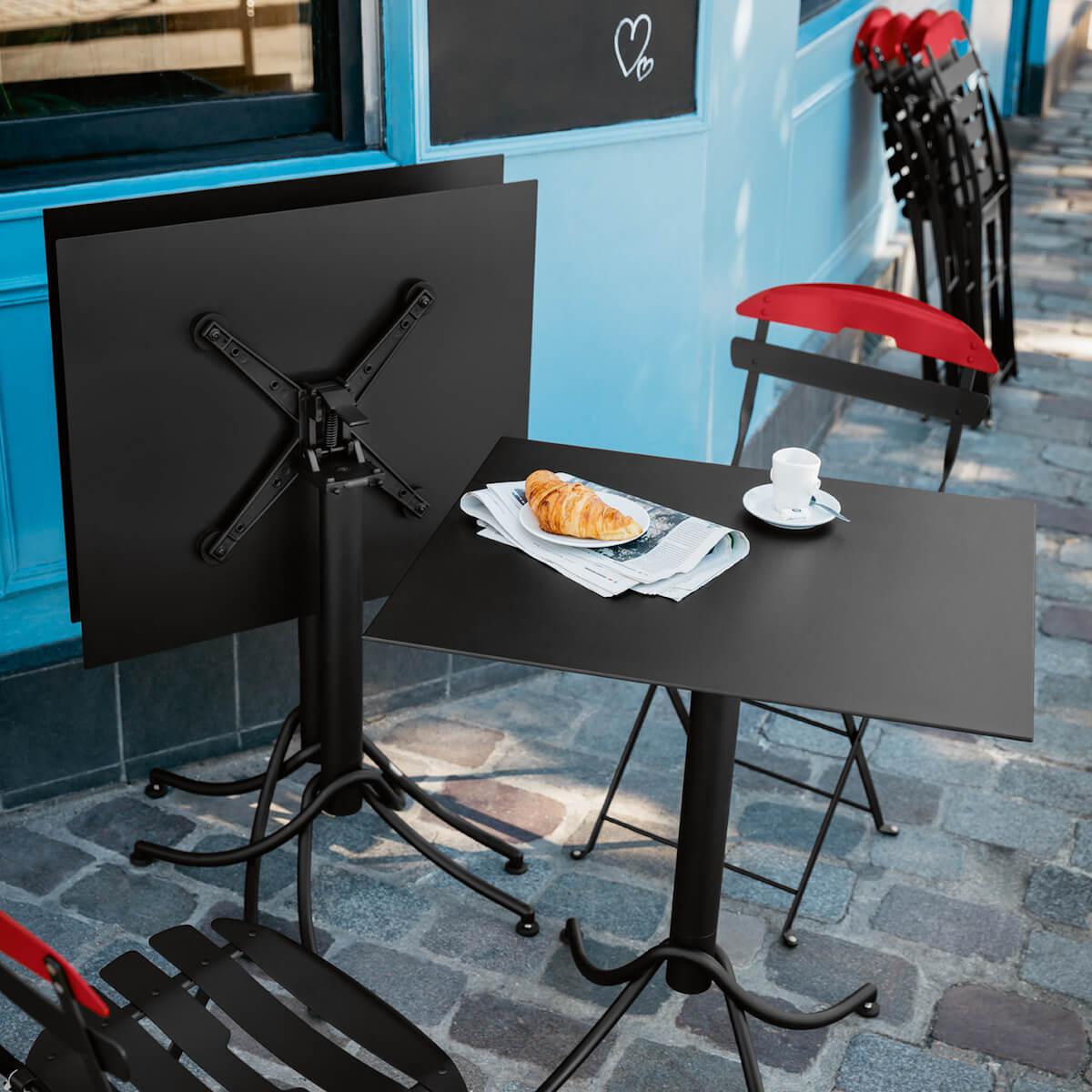 Table 60x70cm ARIANE Fermob citron givré