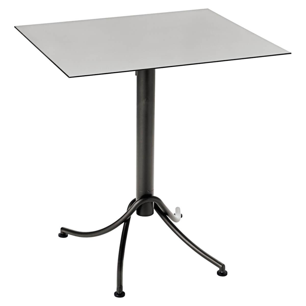 Table 60x70cm ARIANE Fermob gris métal