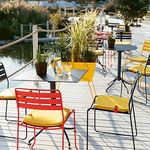 Table 60x70cm ARIANE Fermob tilleul