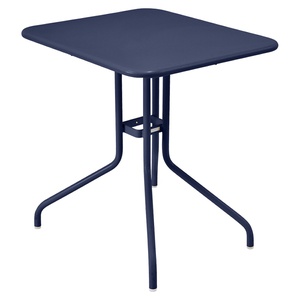 Table 60x70cm PETALE Fermob bleu abysse