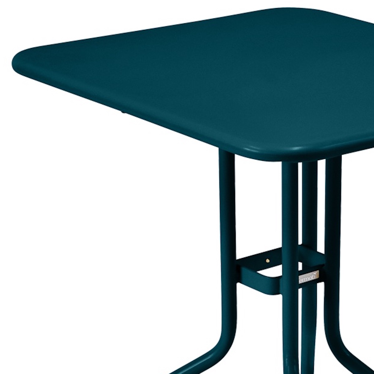 Table 60x70cm PETALE Fermob bleu acapulco